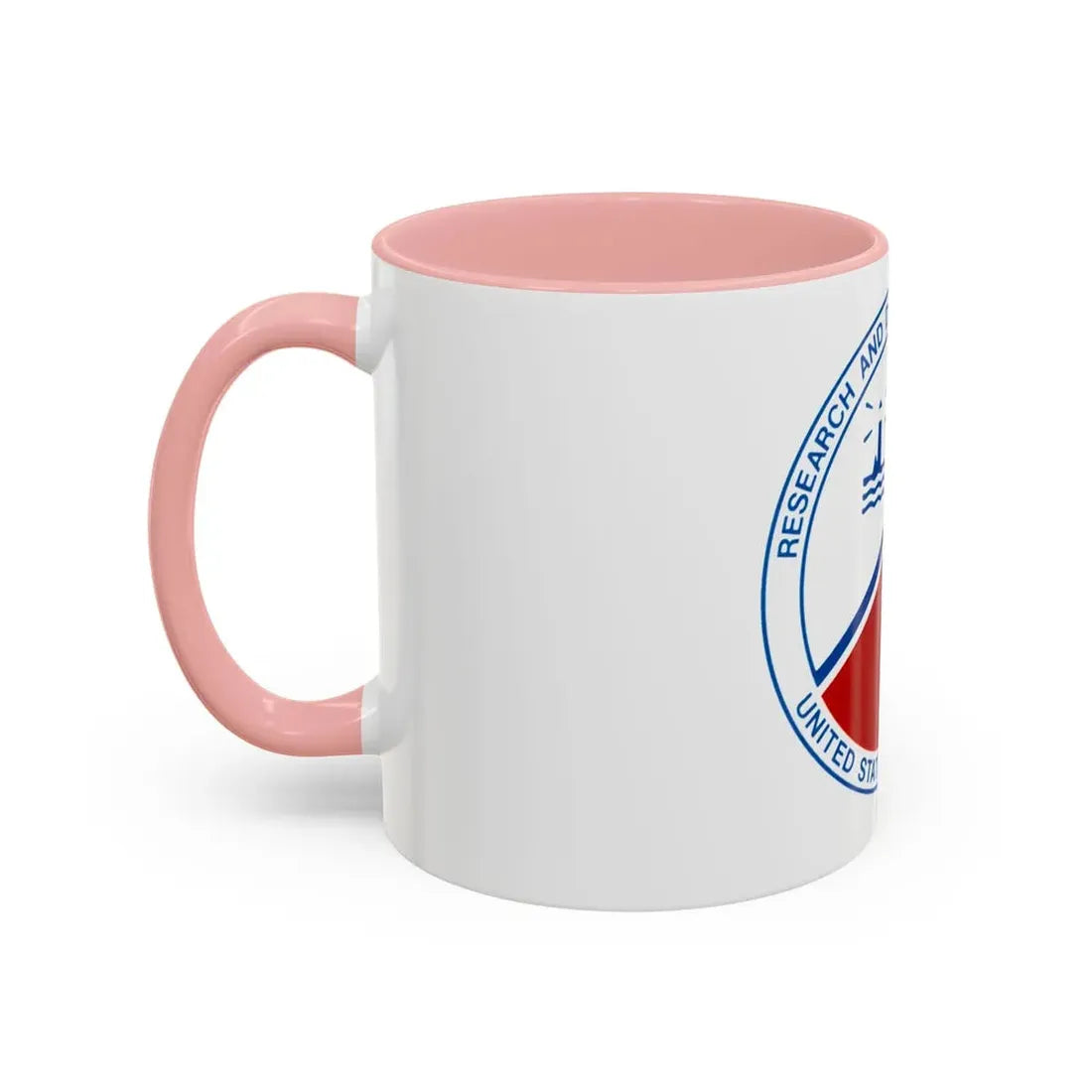 USCG Research And Development Center (U.S. Coast Guard) Accent Coffee Mug - Go Mug Yourself