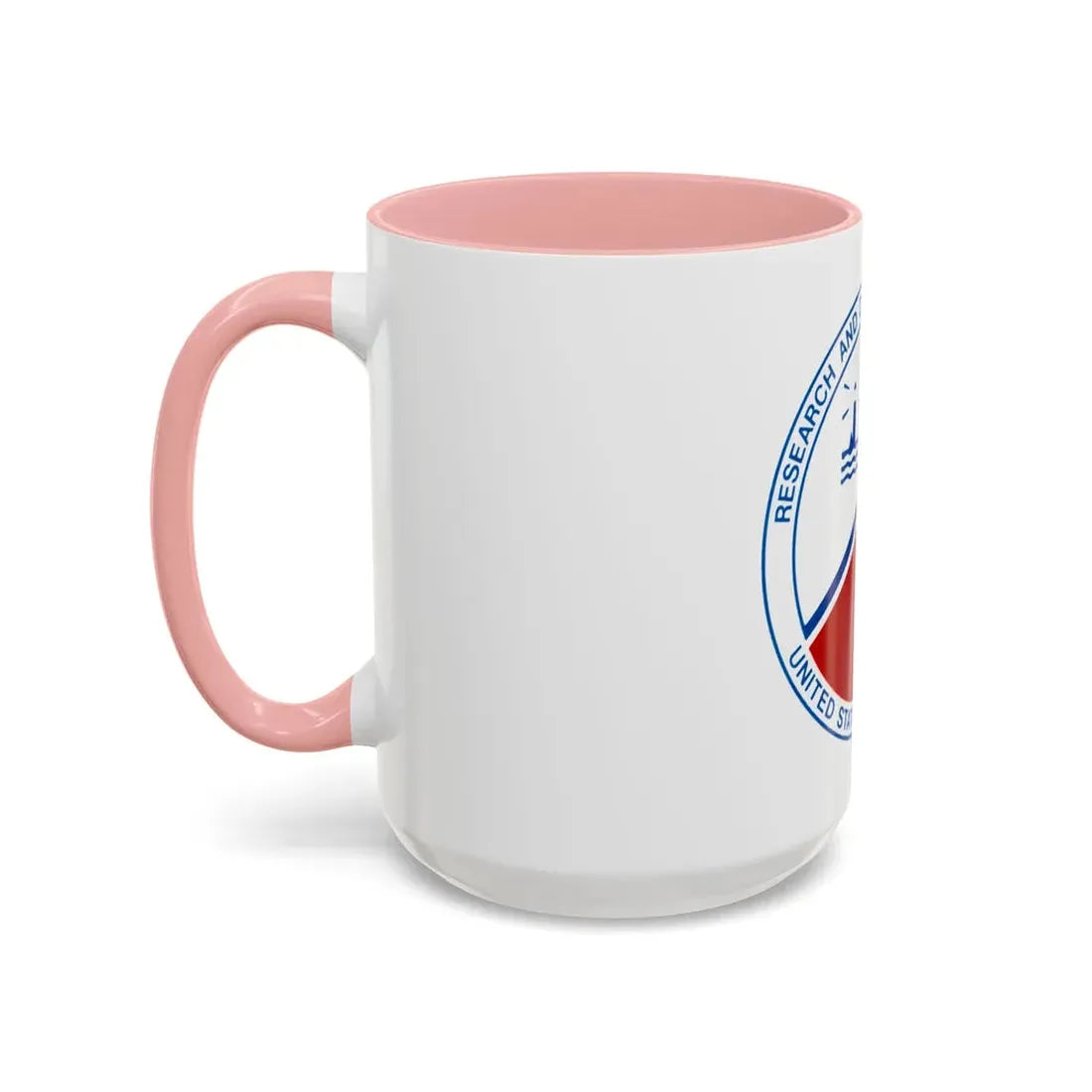 USCG Research And Development Center (U.S. Coast Guard) Accent Coffee Mug - Go Mug Yourself