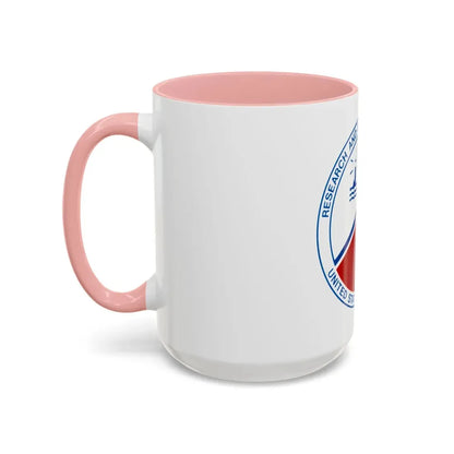 USCG Research And Development Center (U.S. Coast Guard) Accent Coffee Mug - Go Mug Yourself