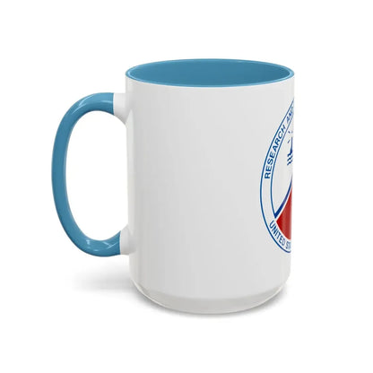 USCG Research And Development Center (U.S. Coast Guard) Accent Coffee Mug - Go Mug Yourself