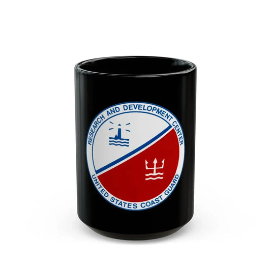 USCG Research And Development Center (U.S. Coast Guard) Black Coffee Mug 15oz - Go Mug Yourself