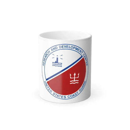 USCG Research And Development Center (U.S. Coast Guard) Color Changing Coffee Mug 11oz - Go Mug Yourself