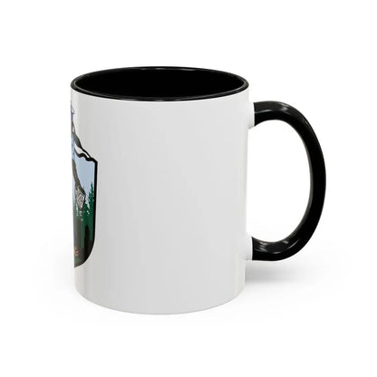 USCG Sailor Squatch (U.S. Coast Guard) Accent Coffee Mug - Go Mug Yourself