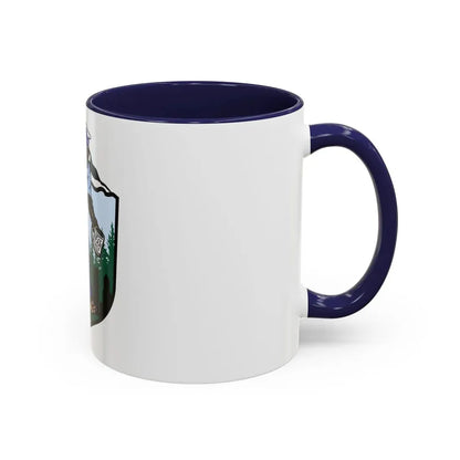 USCG Sailor Squatch (U.S. Coast Guard) Accent Coffee Mug - Go Mug Yourself
