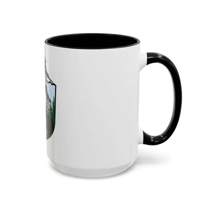 USCG Sailor Squatch (U.S. Coast Guard) Accent Coffee Mug - Go Mug Yourself