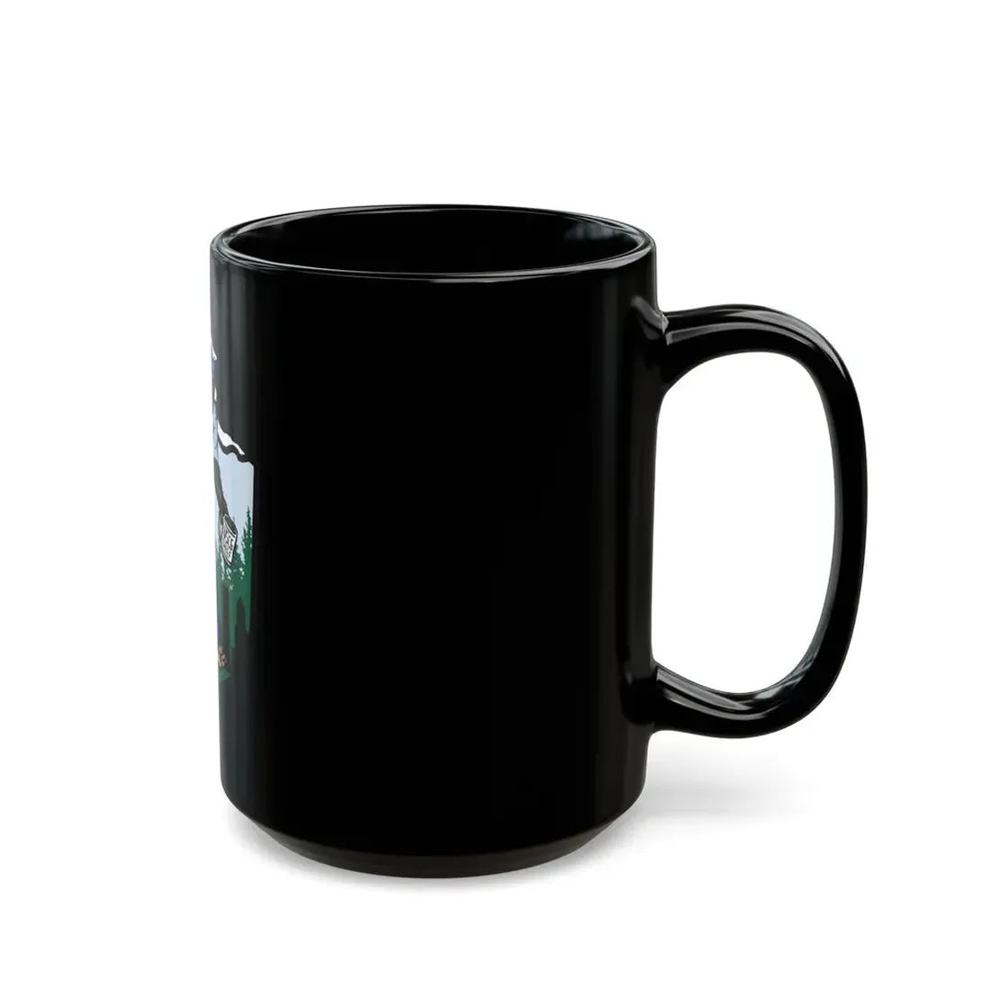 USCG Sailor Squatch (U.S. Coast Guard) Black Coffee Mug - Go Mug Yourself