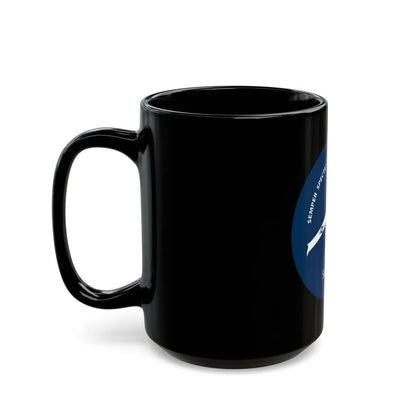 USCG Scan Eagle (U.S. Coast Guard) Black Coffee Mug-Go Mug Yourself