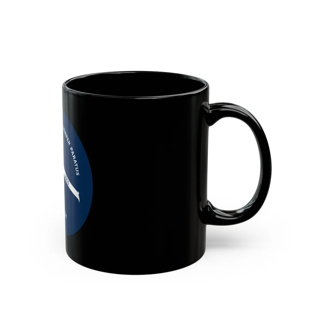 USCG Scan Eagle (U.S. Coast Guard) Black Coffee Mug-Go Mug Yourself