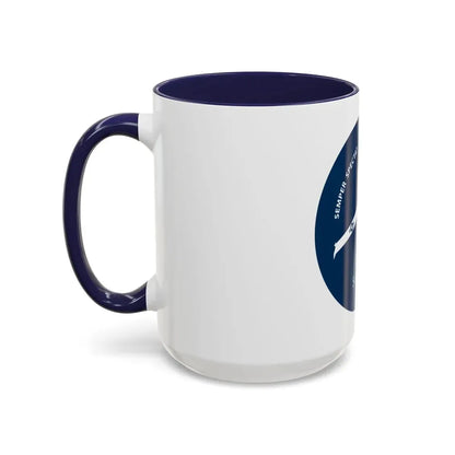 USCG Scan Eagle (U.S. Coast Guard) Accent Coffee Mug - Go Mug Yourself