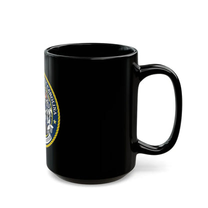 USCG Secctor North Carolina (U.S. Coast Guard) Black Coffee Mug-Go Mug Yourself