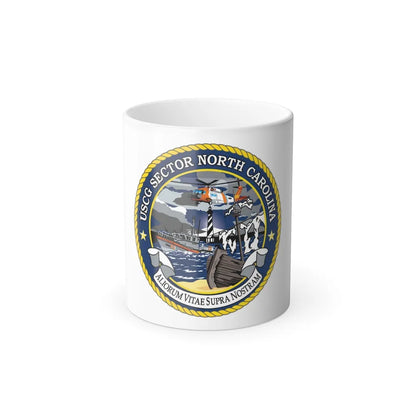 USCG Secctor North Carolina (U.S. Coast Guard) Color Changing Mug 11oz-11oz-Go Mug Yourself