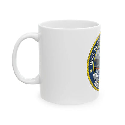 USCG Secctor North Carolina (U.S. Coast Guard) White Coffee Mug-Go Mug Yourself