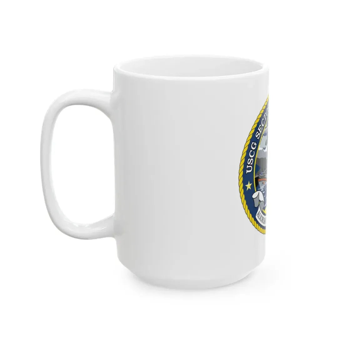 USCG Secctor North Carolina (U.S. Coast Guard) White Coffee Mug - Go Mug Yourself