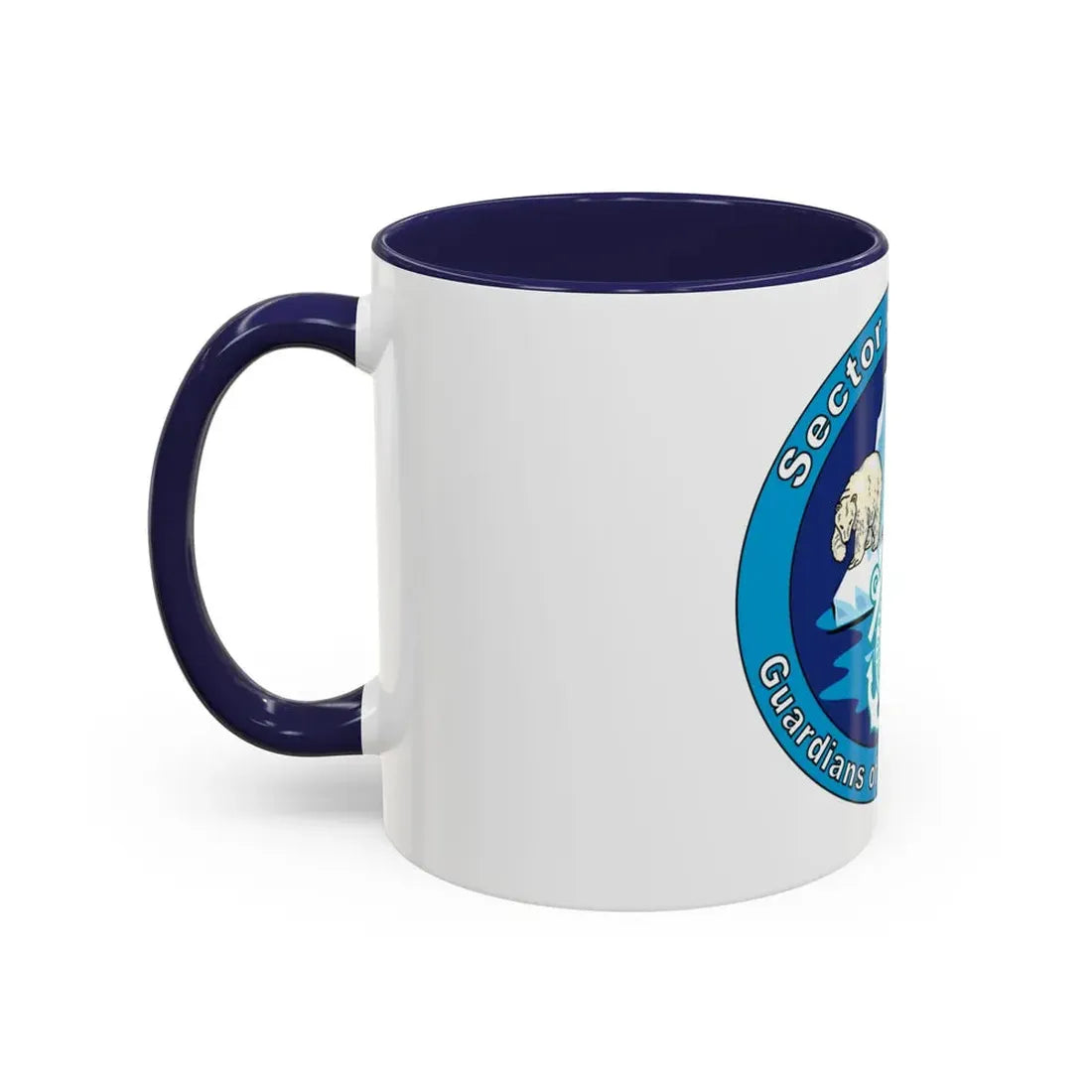 USCG Sector Anchorage (U.S. Coast Guard) Accent Coffee Mug - Go Mug Yourself