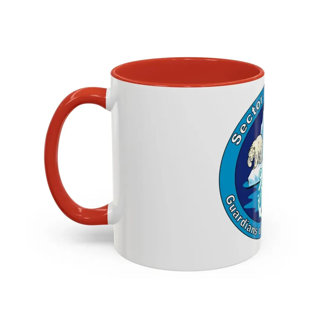 USCG Sector Anchorage (U.S. Coast Guard) Accent Coffee Mug - Go Mug Yourself
