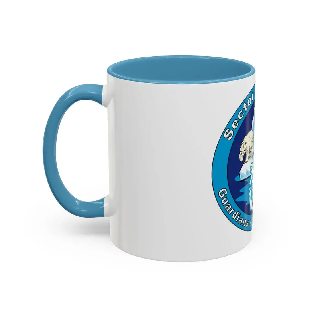 USCG Sector Anchorage (U.S. Coast Guard) Accent Coffee Mug - Go Mug Yourself