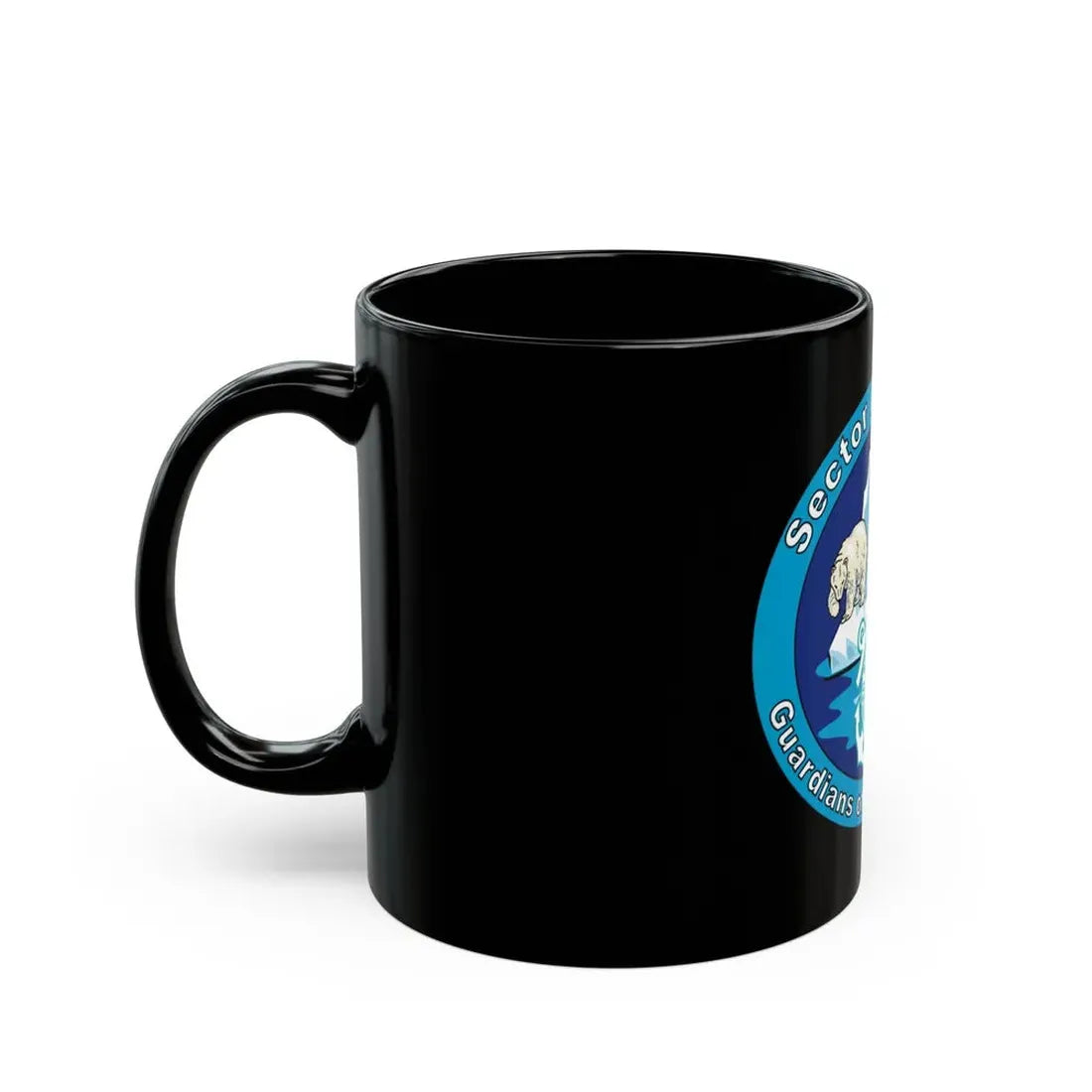 USCG Sector Anchorage (U.S. Coast Guard) Black Coffee Mug - Go Mug Yourself