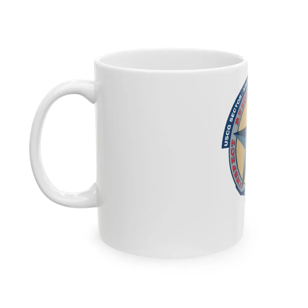 USCG Sector AS Corpus ChristiTX (U.S. Coast Guard) White Coffee Mug-Go Mug Yourself