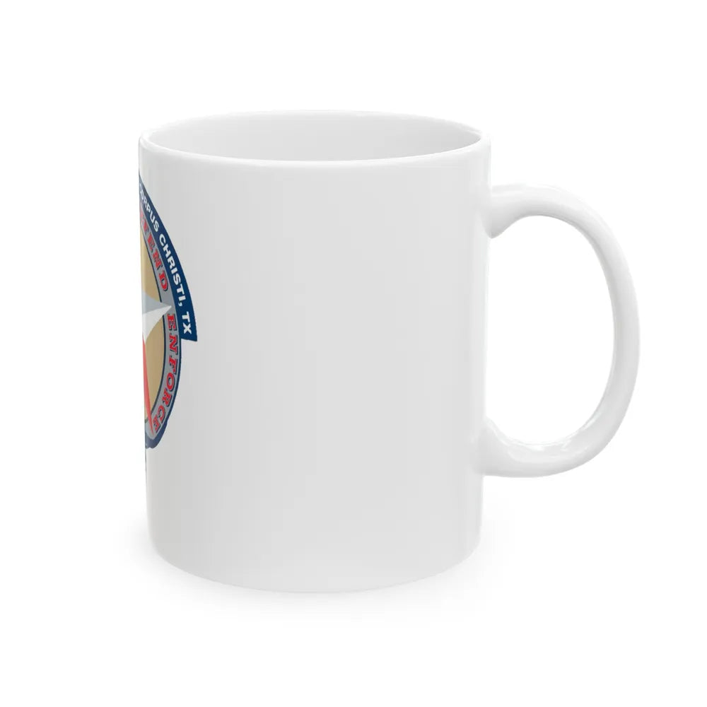 USCG Sector AS Corpus ChristiTX (U.S. Coast Guard) White Coffee Mug-Go Mug Yourself