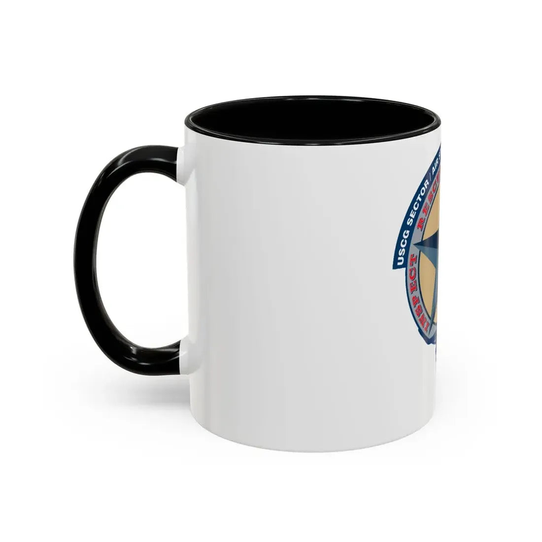 USCG Sector AS Corpus ChristiTX (U.S. Coast Guard) Accent Coffee Mug - Go Mug Yourself