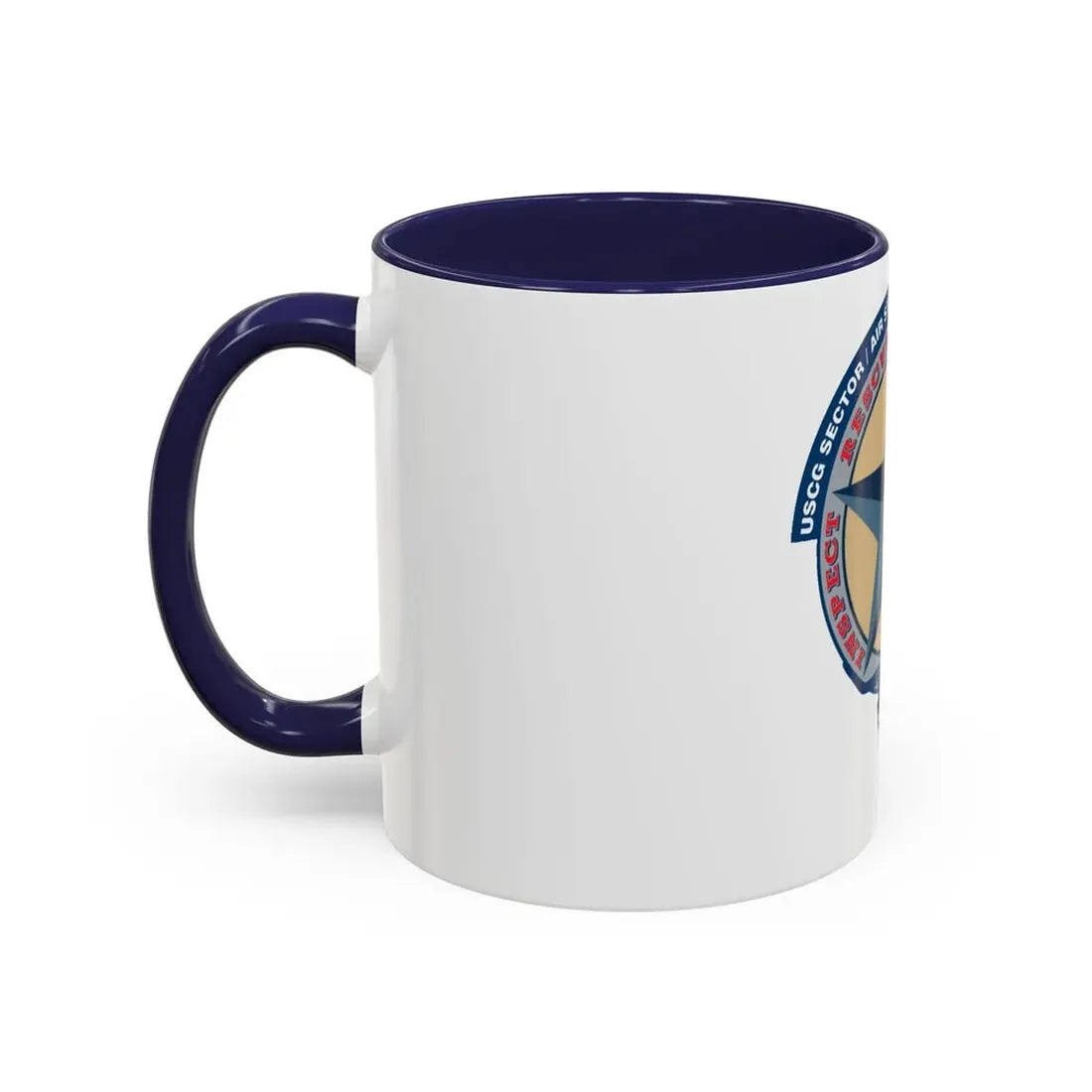 USCG Sector AS Corpus ChristiTX (U.S. Coast Guard) Accent Coffee Mug - Go Mug Yourself