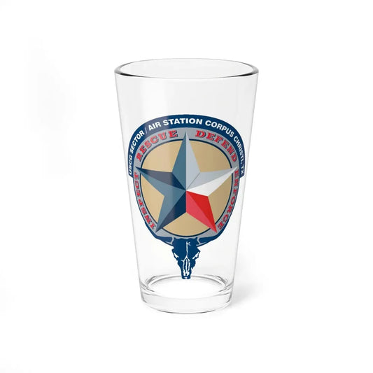 USCG Sector AS Corpus ChristiTX (U.S. Coast Guard) Pint Glass 16oz 16oz - Go Mug Yourself