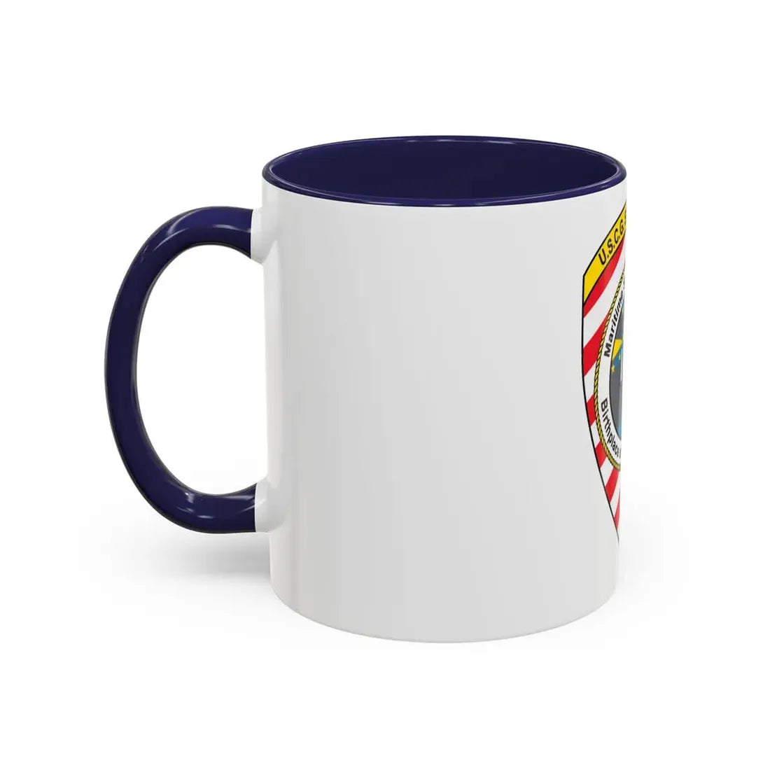 USCG Sector Boston (U.S. Coast Guard) Accent Coffee Mug - Go Mug Yourself