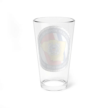 USCG Sector Charleston DHS (U.S. Coast Guard) Pint Glass 16oz-Go Mug Yourself