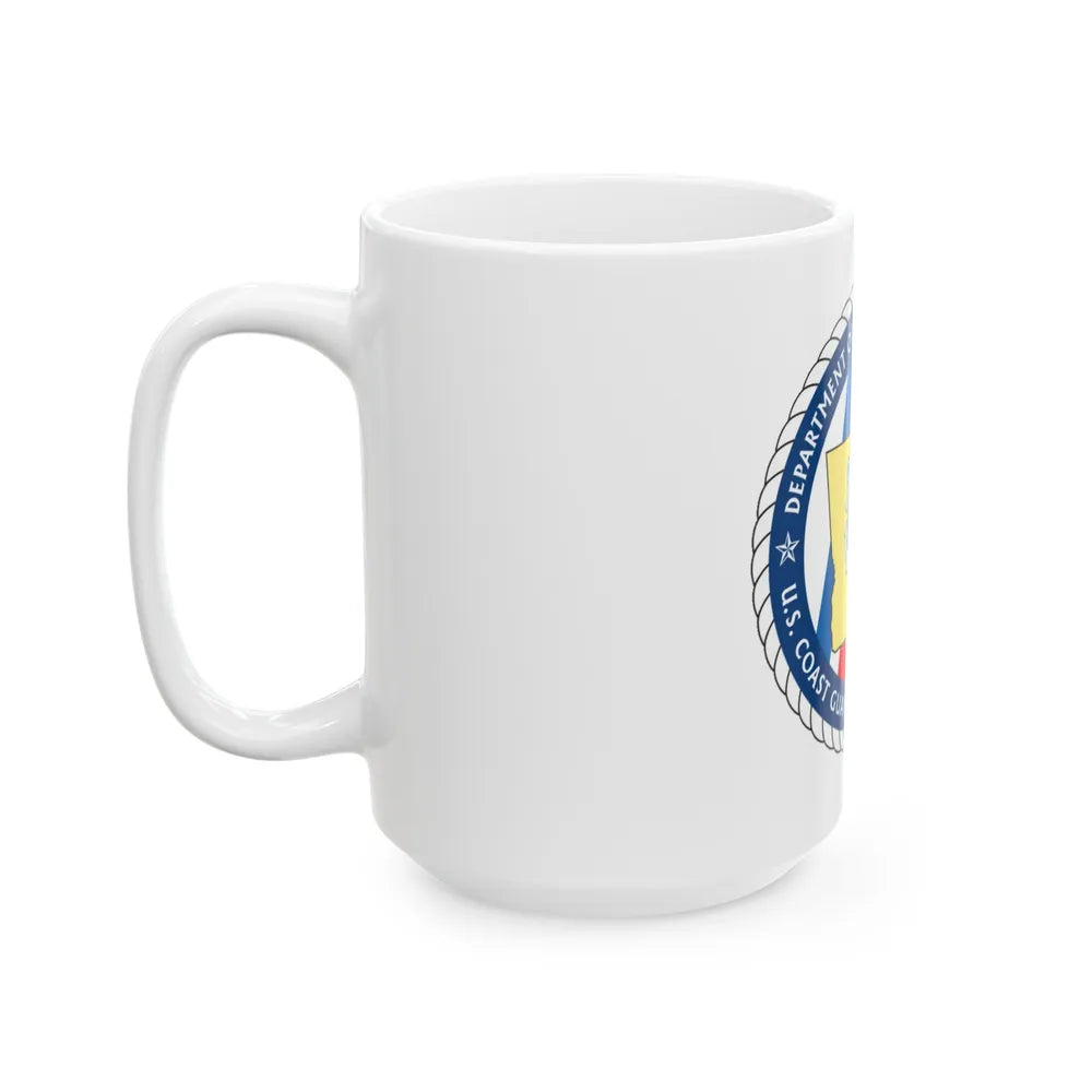 USCG Sector Charleston DHS (U.S. Coast Guard) White Coffee Mug-Go Mug Yourself