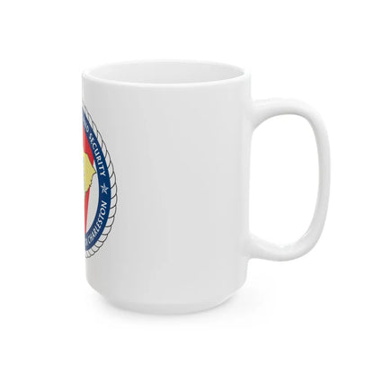 USCG Sector Charleston DHS (U.S. Coast Guard) White Coffee Mug-Go Mug Yourself