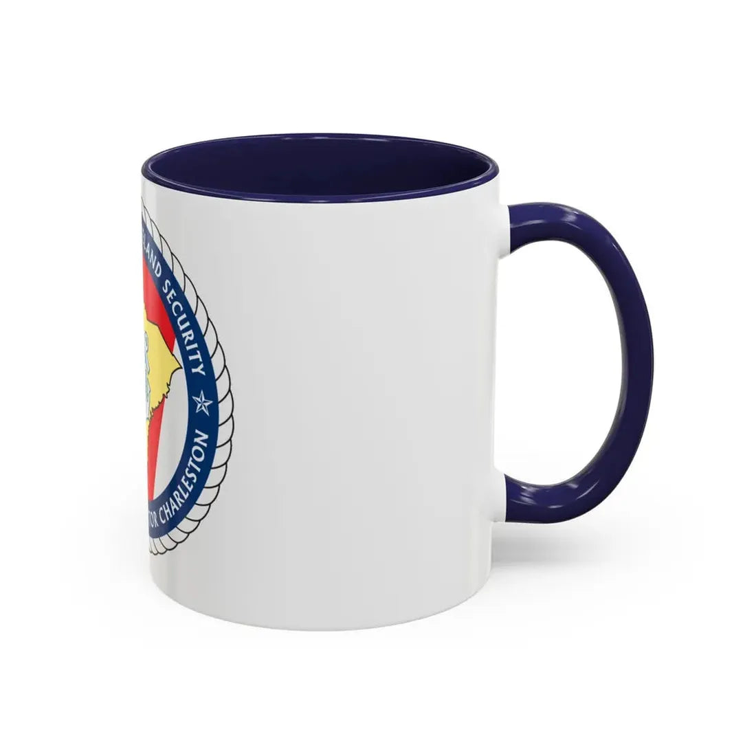USCG Sector Charleston   DHS (U.S. Coast Guard) Accent Coffee Mug - Go Mug Yourself