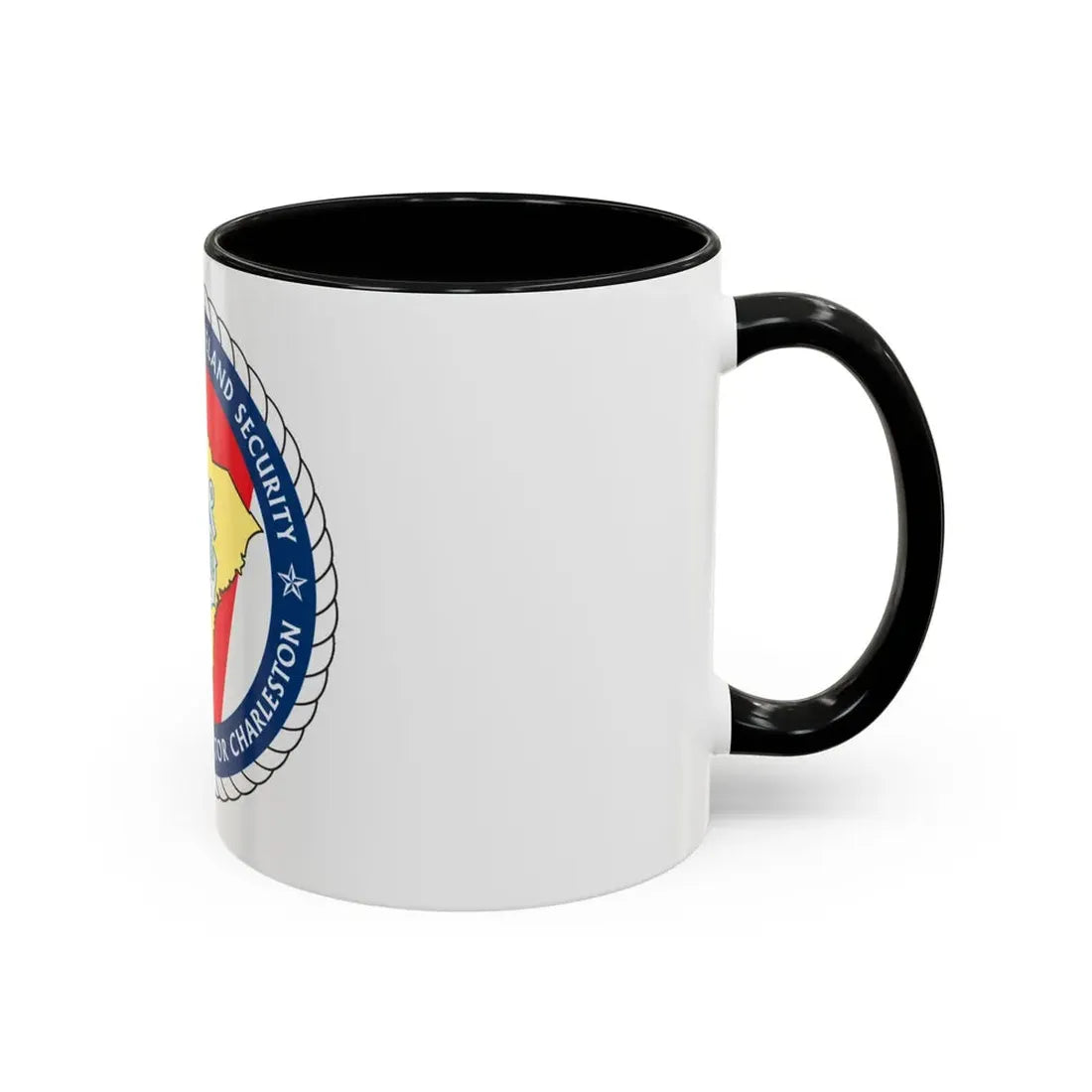 USCG Sector Charleston   DHS (U.S. Coast Guard) Accent Coffee Mug - Go Mug Yourself