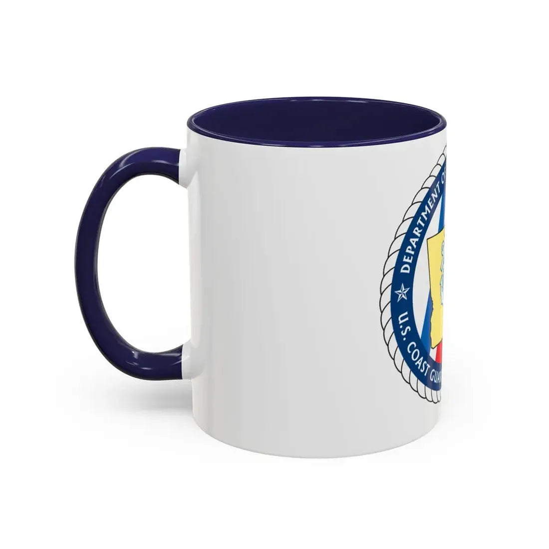 USCG Sector Charleston   DHS (U.S. Coast Guard) Accent Coffee Mug - Go Mug Yourself