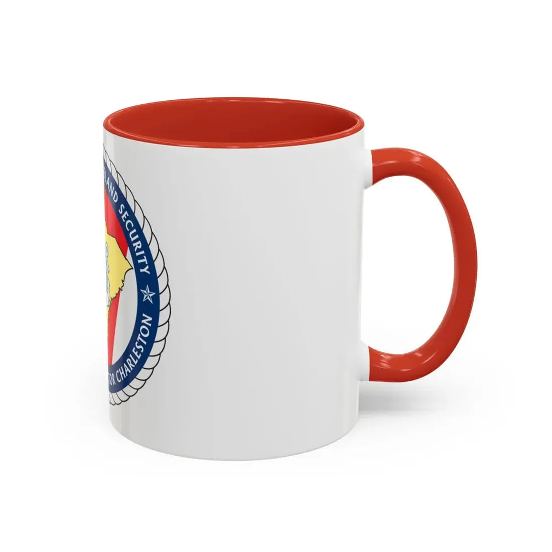 USCG Sector Charleston   DHS (U.S. Coast Guard) Accent Coffee Mug - Go Mug Yourself
