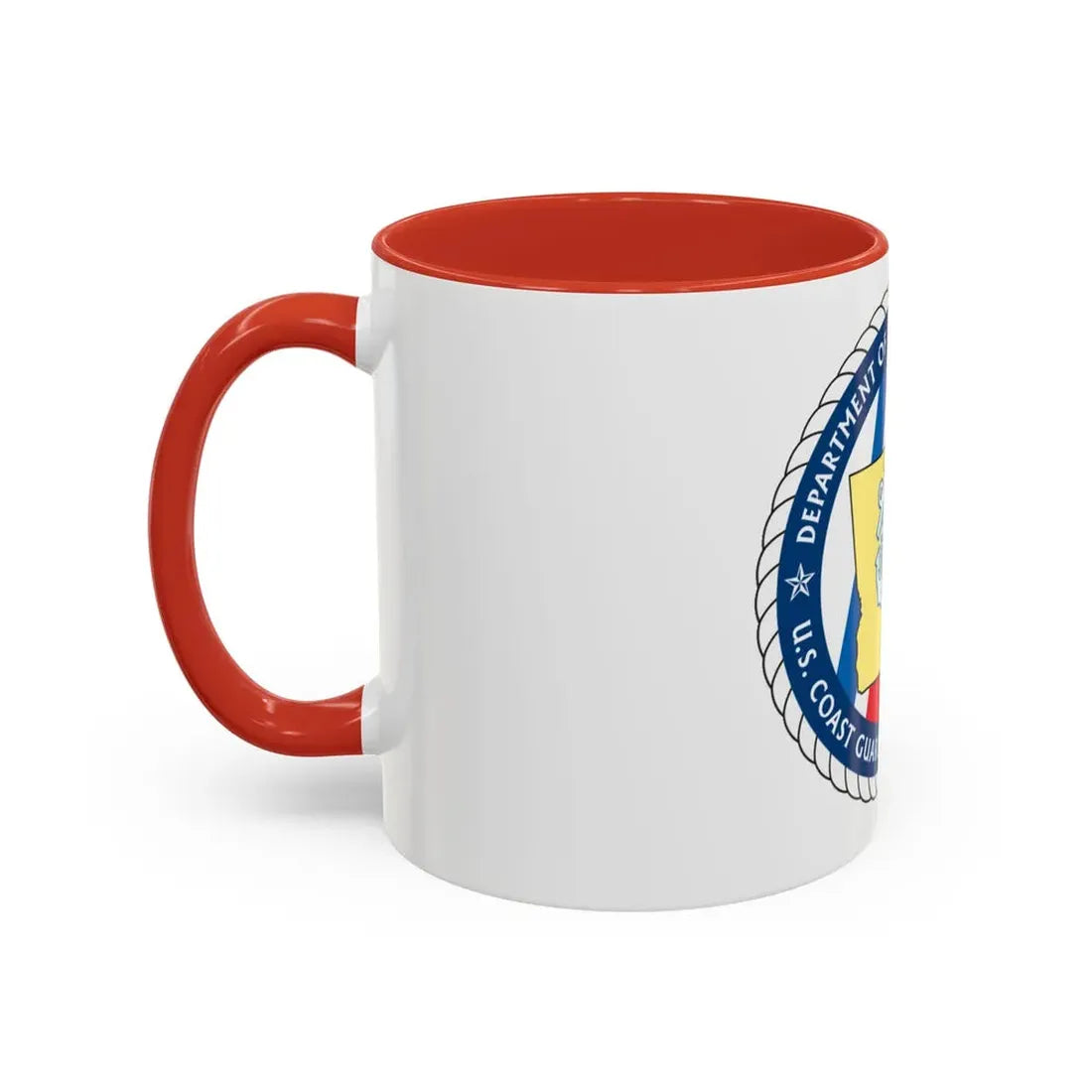 USCG Sector Charleston   DHS (U.S. Coast Guard) Accent Coffee Mug - Go Mug Yourself