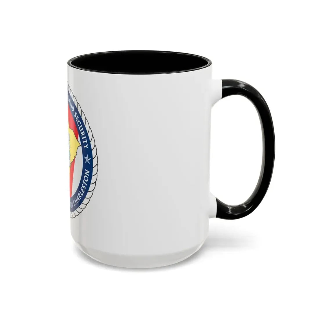 USCG Sector Charleston   DHS (U.S. Coast Guard) Accent Coffee Mug - Go Mug Yourself