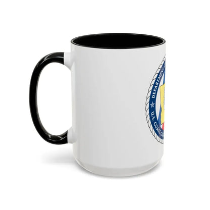 USCG Sector Charleston   DHS (U.S. Coast Guard) Accent Coffee Mug - Go Mug Yourself