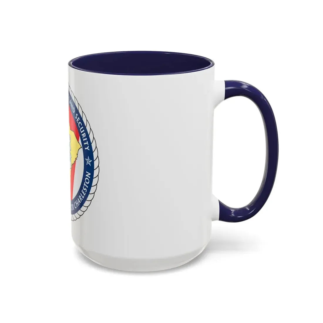 USCG Sector Charleston   DHS (U.S. Coast Guard) Accent Coffee Mug - Go Mug Yourself