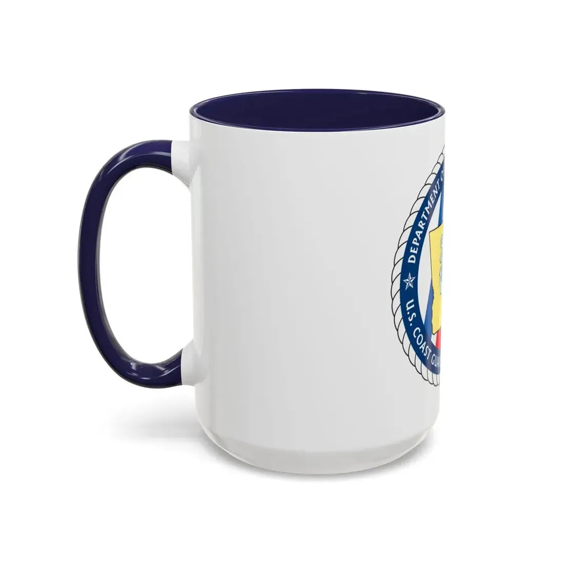 USCG Sector Charleston   DHS (U.S. Coast Guard) Accent Coffee Mug - Go Mug Yourself