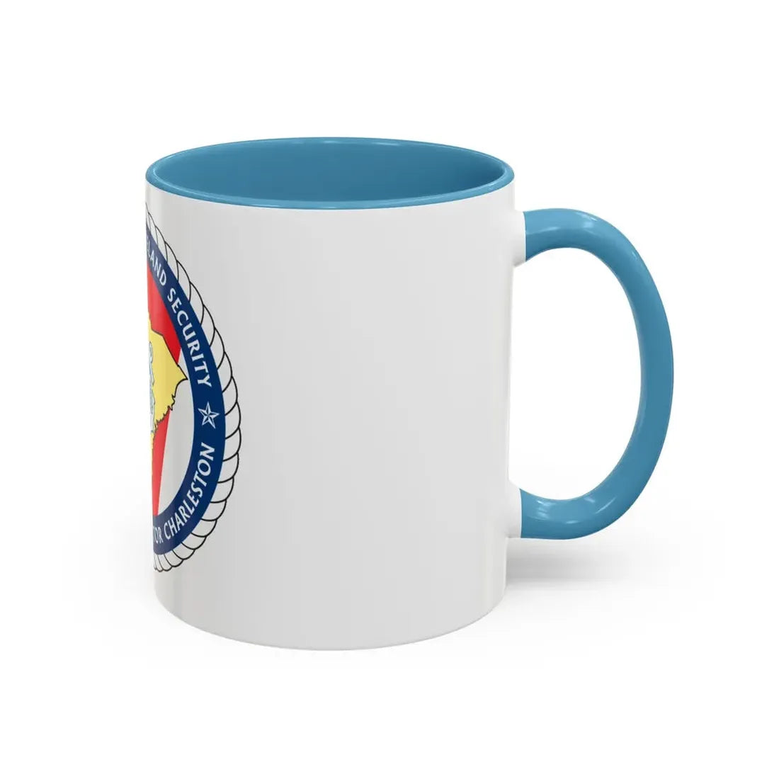 USCG Sector Charleston   DHS (U.S. Coast Guard) Accent Coffee Mug - Go Mug Yourself
