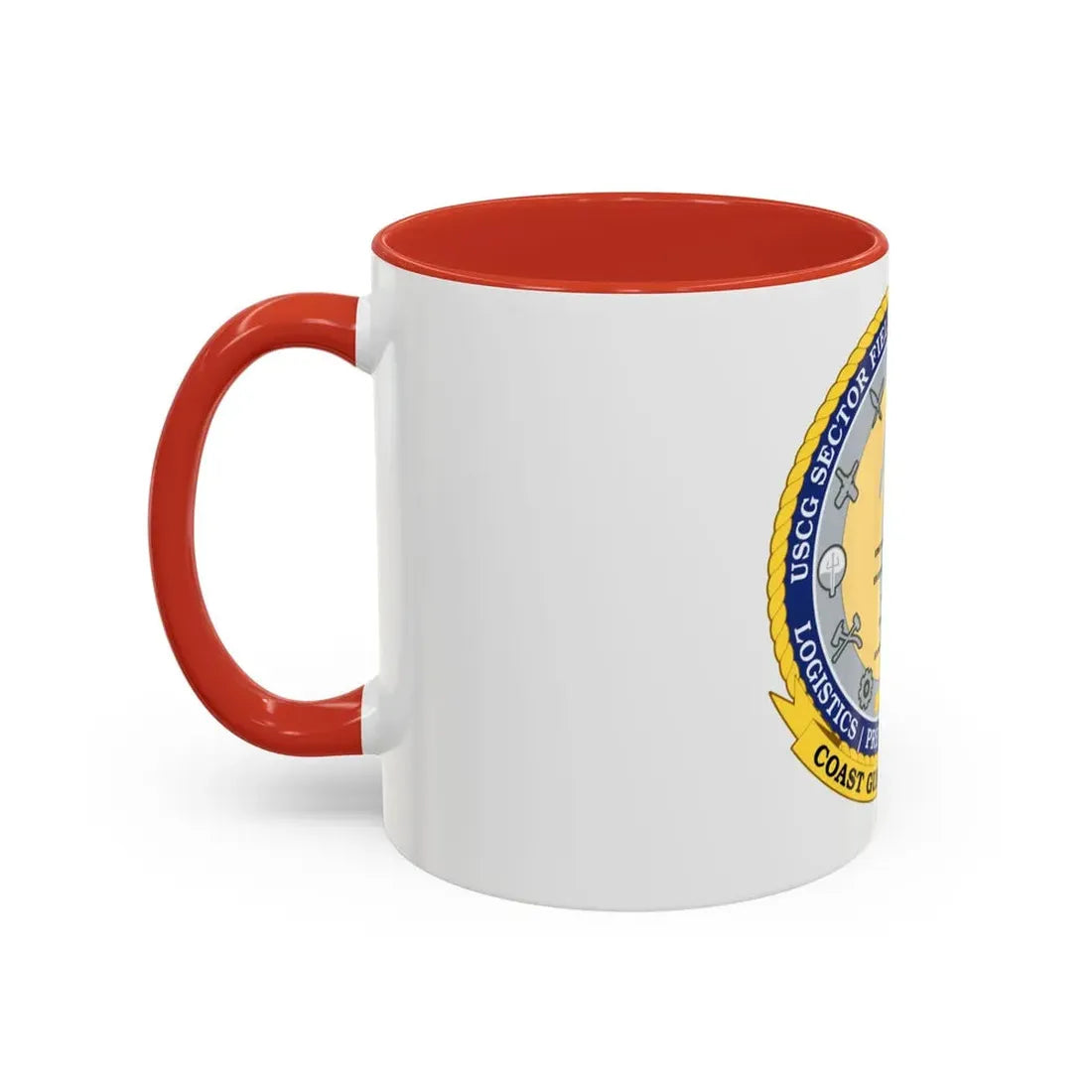 USCG Sector Field Office Grand Haven (U.S. Coast Guard) Accent Coffee Mug - Go Mug Yourself