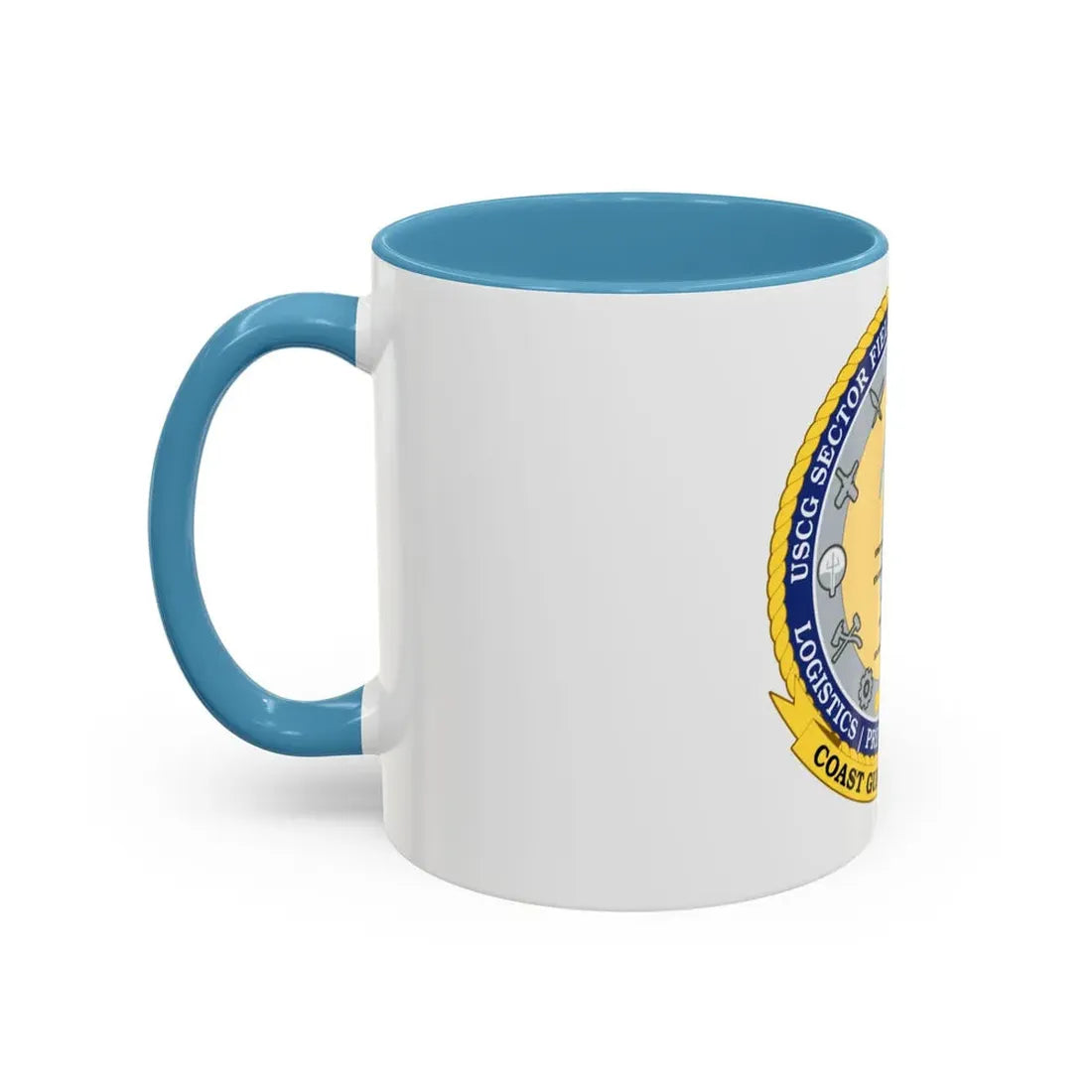USCG Sector Field Office Grand Haven (U.S. Coast Guard) Accent Coffee Mug - Go Mug Yourself