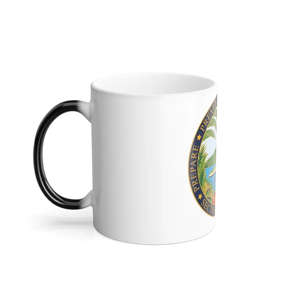 USCG Sector Honolulu (U.S. Coast Guard) Color Changing Mug 11oz-Go Mug Yourself