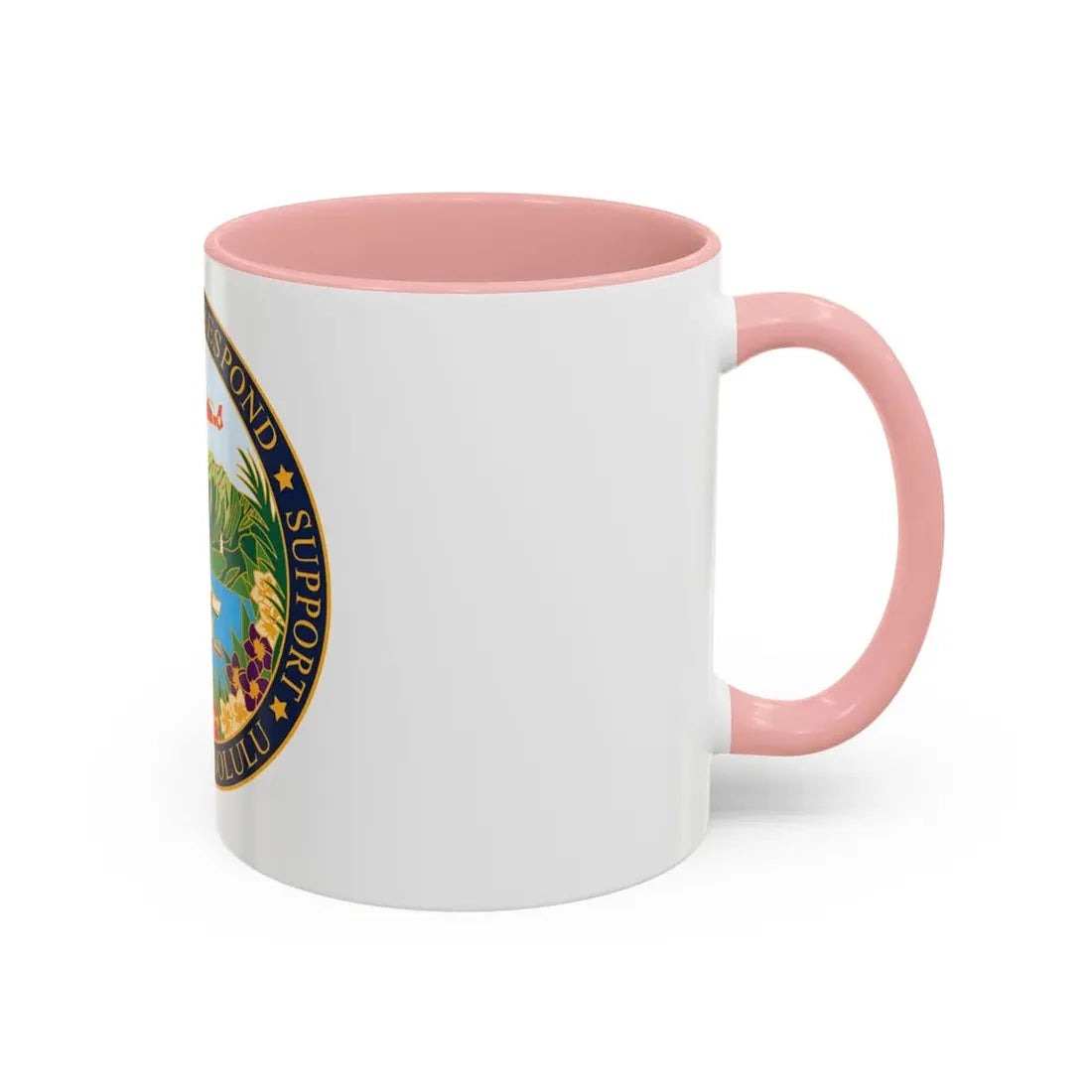 USCG Sector Honolulu (U.S. Coast Guard) Accent Coffee Mug - Go Mug Yourself