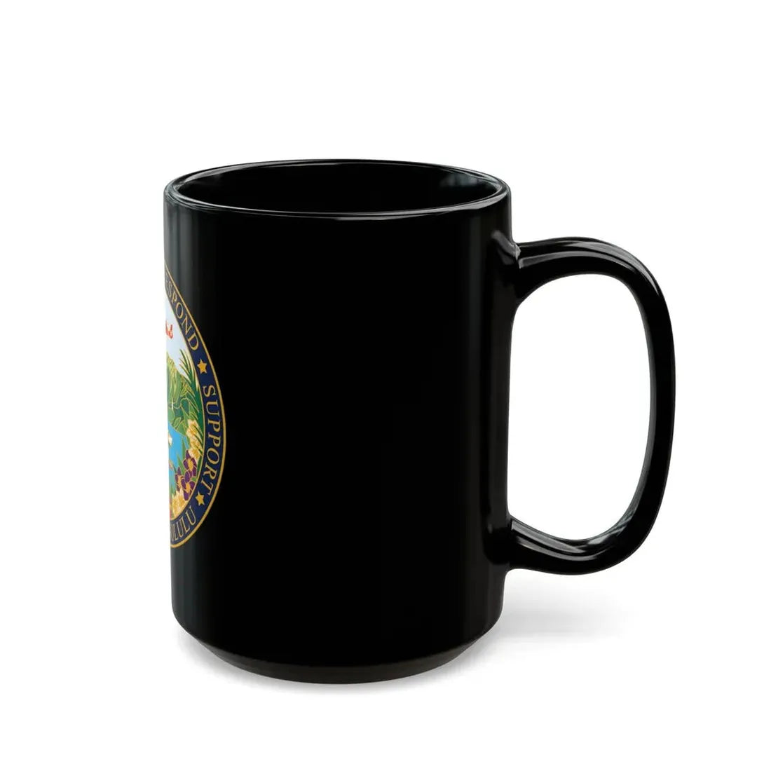 USCG Sector Honolulu (U.S. Coast Guard) Black Coffee Mug - Go Mug Yourself