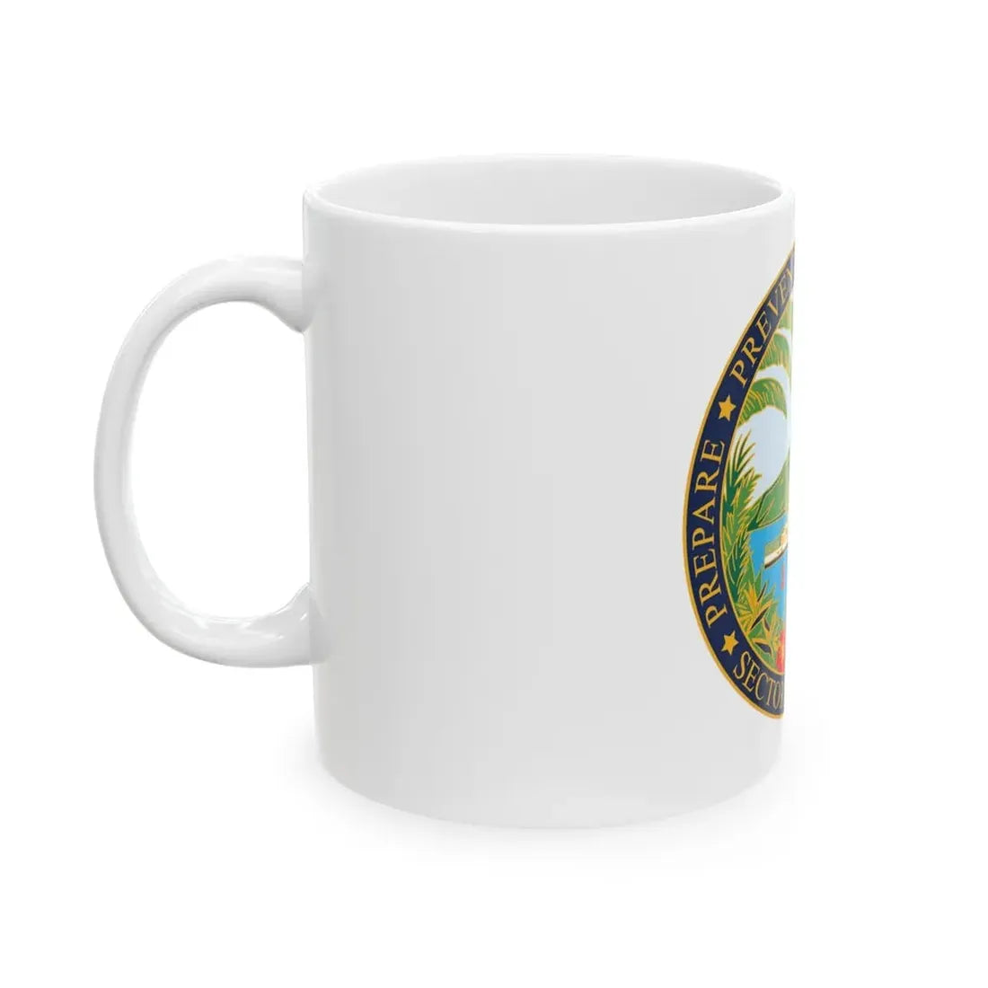 USCG Sector Honolulu (U.S. Coast Guard) White Coffee Mug - Go Mug Yourself