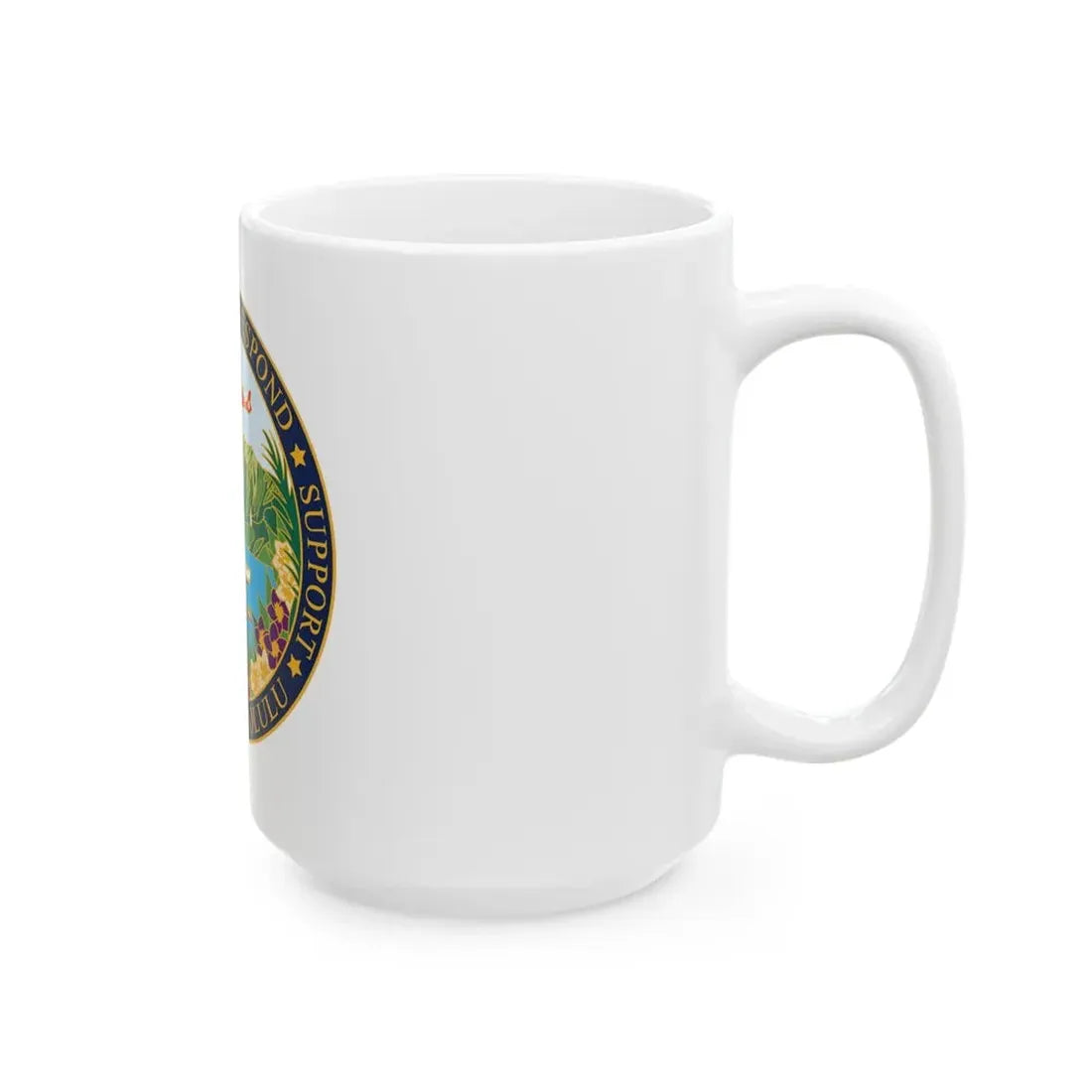 USCG Sector Honolulu (U.S. Coast Guard) White Coffee Mug - Go Mug Yourself