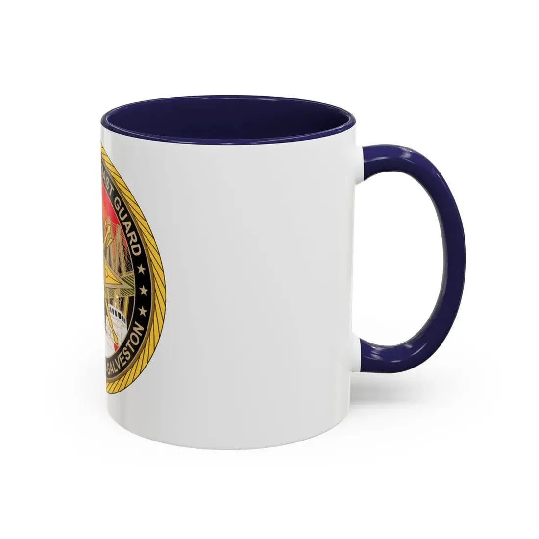 USCG Sector Houston Galveston Wardroom (U.S. Coast Guard) Accent Coffee Mug - Go Mug Yourself