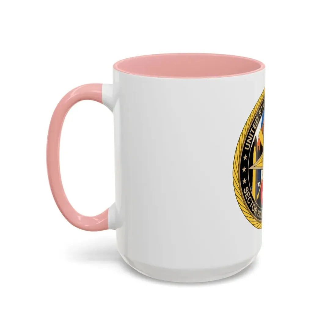 USCG Sector Houston Galveston Wardroom (U.S. Coast Guard) Accent Coffee Mug - Go Mug Yourself