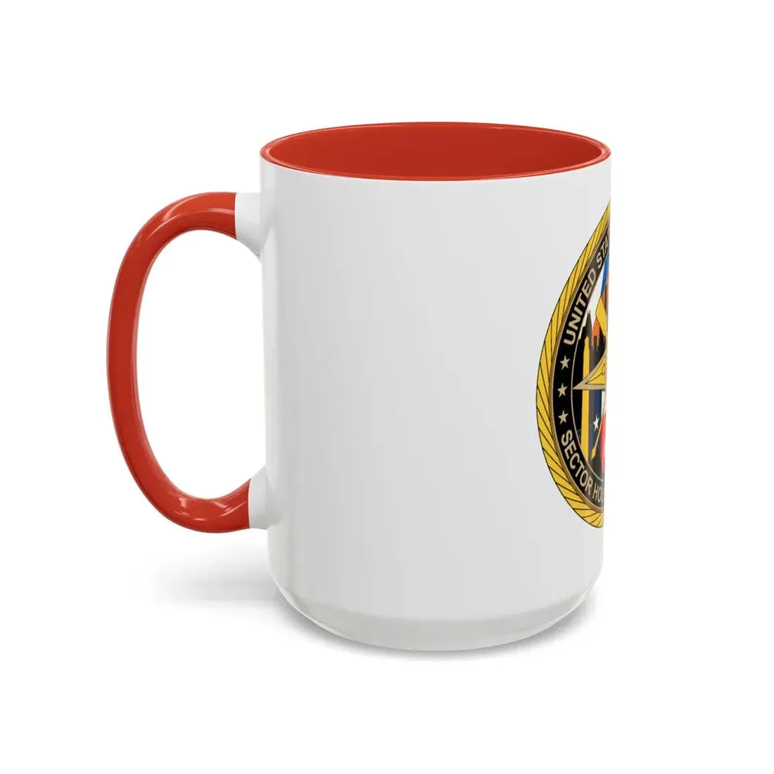 USCG Sector Houston Galveston Wardroom (U.S. Coast Guard) Accent Coffee Mug - Go Mug Yourself